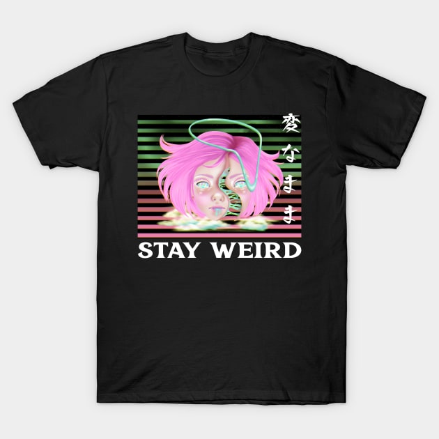 Stay Weird Pastel Goth Dreams T-Shirt by Sugoi Otaku Gifts